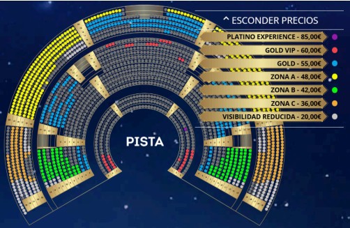 Precios y tarifas Circlassica Noël Madrid